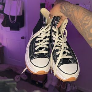 selling converse hike for 75 size 8 1/2 women’s